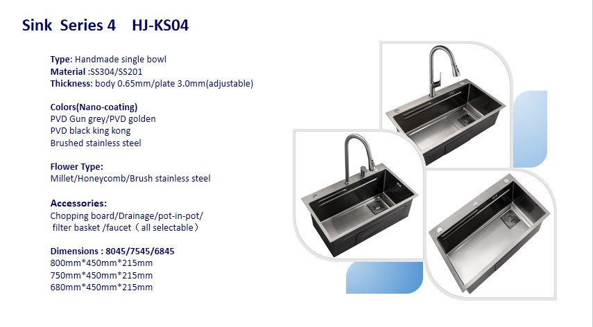 HJ-KS04 Kitchen Sink