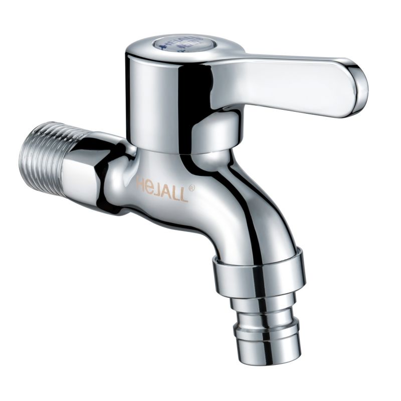 Brass Chrome Plating Single Cold Wash Machine Faucet